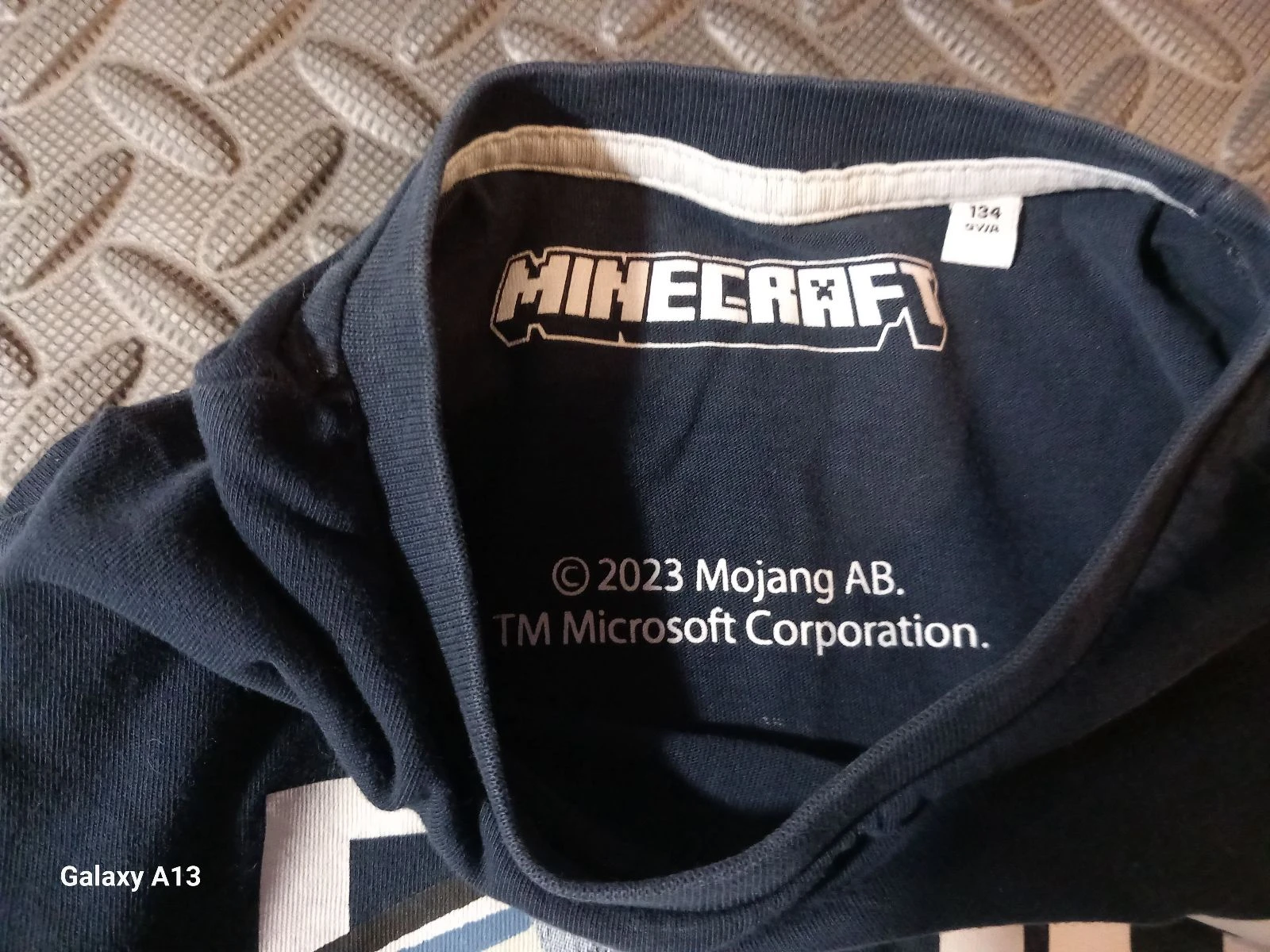 Set of 2 MINECRAFT T-shirts – Size 9 years (134 cm) – Perfect condition! – photo 6